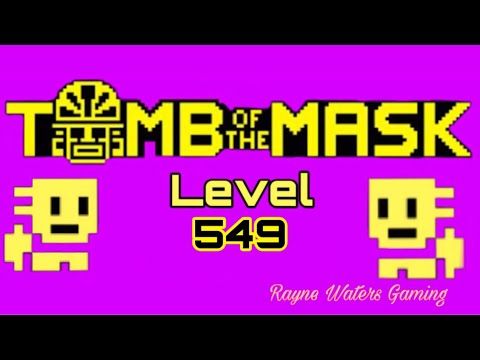Video guide by Rayne Waters Gaming: Tomb of the Mask Level 549 #tombofthe
