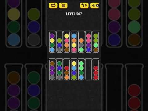 Video guide by Mobile games: Ball Sort Puzzle Level 567 #ballsortpuzzle