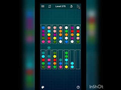 Video guide by Mobile Games: Ball Sort Puzzle Level 375 #ballsortpuzzle