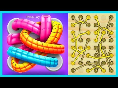 Video guide by 3MGplay: Twisted Tangle Level 41-50 #twistedtangle
