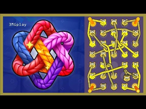 Video guide by 3MGplay: Twisted Tangle Level 31-40 #twistedtangle