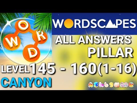 Video guide by FILGA Gameplay Android iOS: Wordscapes Level 145 #wordscapes