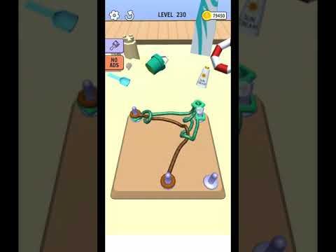 Video guide by Sara's Gaming Solutions: Go Knots 3D Level 230 #goknots3d