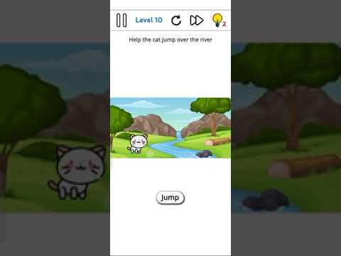 Video guide by Colour Gaming Channel: Cat Jump Level 10 #catjump