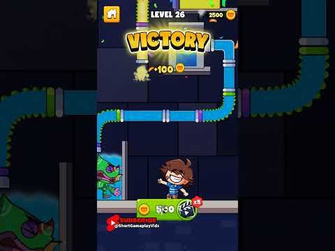 Video guide by Short Gameplay Vids: Pipe Puzzle Level 26-27 #pipepuzzle