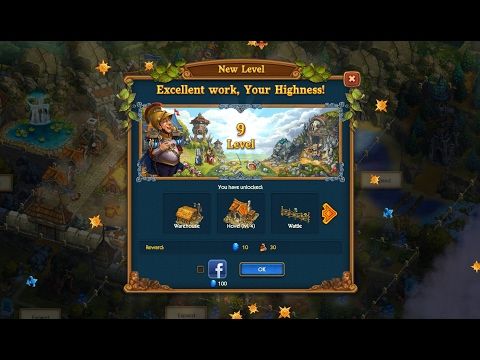 Video guide by Android Games: The Tribez & Castlez Level 9 #thetribezamp