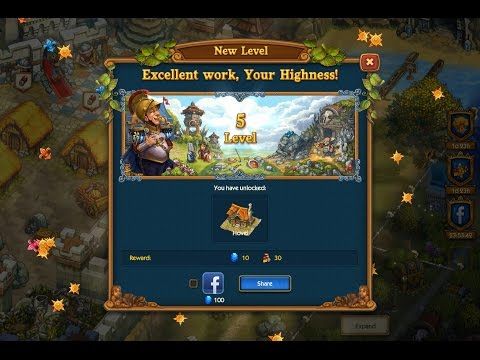 Video guide by Android Games: The Tribez & Castlez Level 5 #thetribezamp