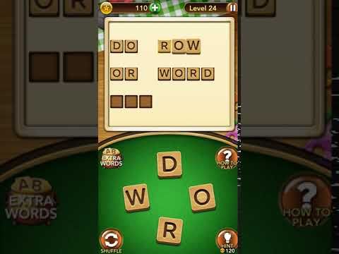 Video guide by RebelYelliex: Word Addict Level 24 #wordaddict