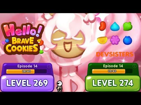 Video guide by Jelly Sapinho: Hello! Brave Cookies Level 269 #hellobravecookies