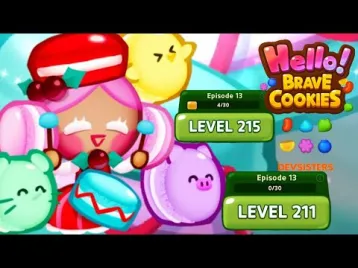 Video guide by Jelly Sapinho: Hello! Brave Cookies Level 211 #hellobravecookies