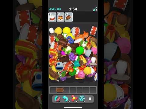 Video guide by JACQ’s World of Games: Triple Match 3D Level 168 #triplematch3d