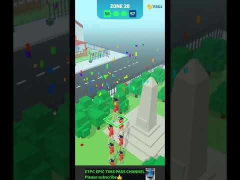 Video guide by ETPC EPIC TIME PASS CHANNEL: Jump Stack Part 2 - Level 56 #jumpstack