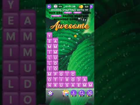 Video guide by MiniBoss: Crush Words Level 50 #crushwords