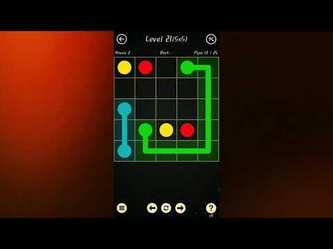 Video guide by Game Offline: Connect the Dots Level 21-25 #connectthedots