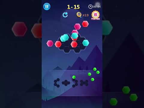 Video guide by Gaming today: Hexa Puzzle Level 11-15 #hexapuzzle