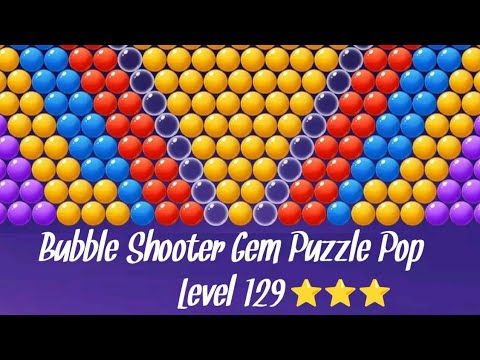 Video guide by Gaming World: Bubble Shooter Level 129 #bubbleshooter