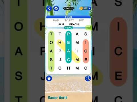 Video guide by Gamer World: Word Search Level 2 #wordsearch