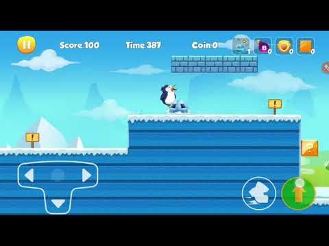 Video guide by KIDS GAME CHANNEL: Penguin Run Level 4 #penguinrun