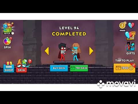 Video guide by Bibothings: Red and Blue Level 93 #redandblue