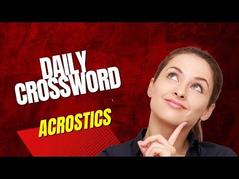 Video guide by : Crossword Daily!  #crossworddaily