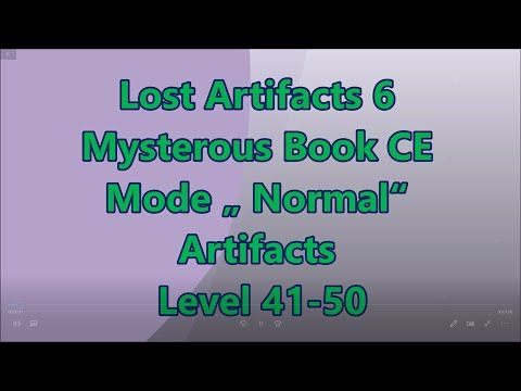Video guide by Gamewitch Wertvoll: Lost Artifacts Level 41-50 #lostartifacts