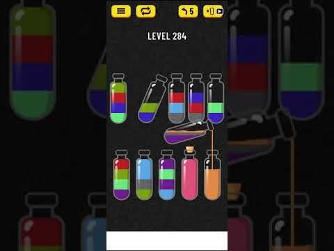 Video guide by Mobile games: Soda Sort Puzzle Level 284 #sodasortpuzzle