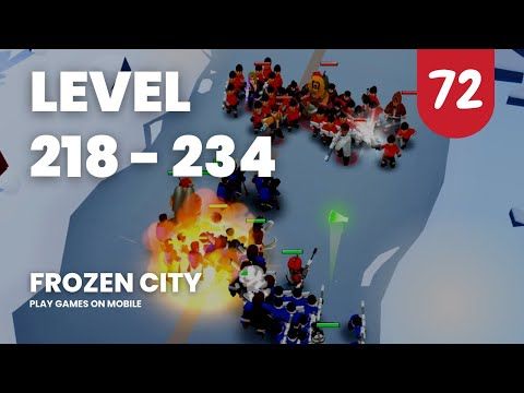 Video guide by Play Games On Mobile: Frozen City Level 218 #frozencity