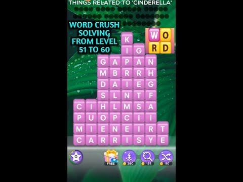 Video guide by Universal Galaxy Gaming: Word Crush Level 51 #wordcrush