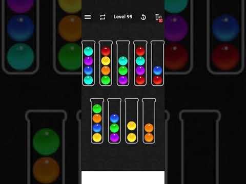 Video guide by Mobile Games 2: Ball Sort Color Water Puzzle Level 99 #ballsortcolor