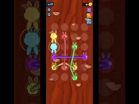 Video guide by XQB GAMING: Twisted Tangle Level 37 #twistedtangle