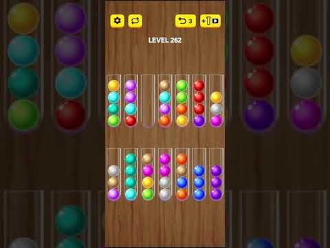 Video guide by Mobile games: Ball Sort Puzzle 2021 Level 262 #ballsortpuzzle
