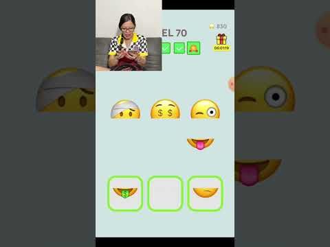 Video guide by Vívian Borba - DiVersão: Emoji Puzzle! Level 70 #emojipuzzle