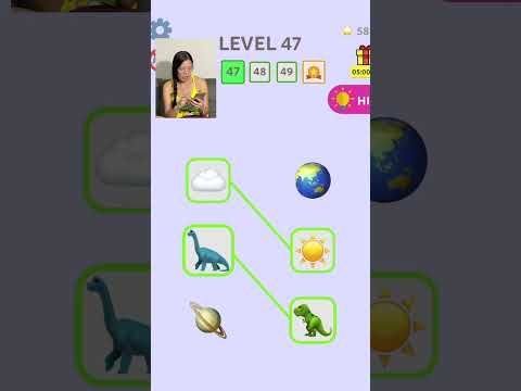Video guide by Vívian Borba - DiVersão: Emoji Puzzle! Level 47 #emojipuzzle