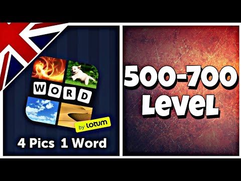 Video guide by Game Tips: 4 Pics 1 Word Level 500 #4pics1
