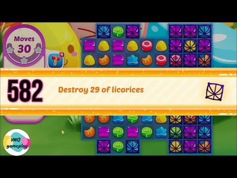 Video guide by VMQ Gameplay: Jelly Juice Level 582 #jellyjuice