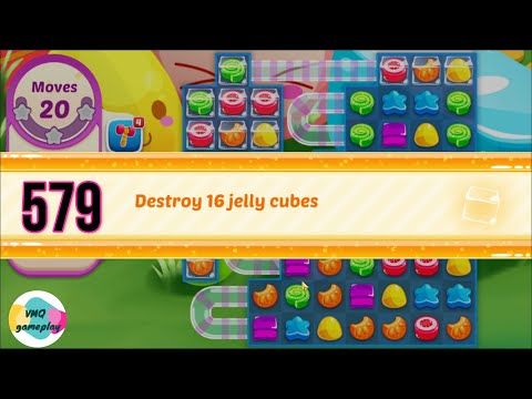 Video guide by VMQ Gameplay: Jelly Juice Level 579 #jellyjuice