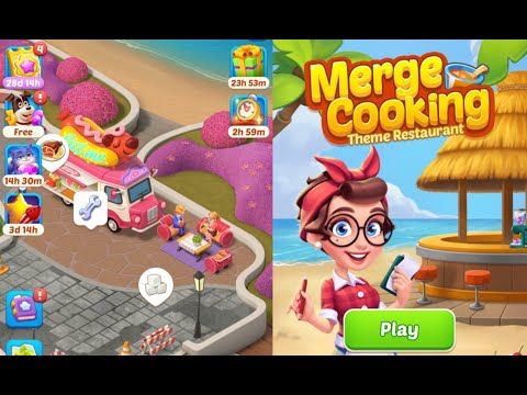 Video guide by Play Games: Merge Cooking:Theme Restaurant Level 5-6 #mergecookingthemerestaurant
