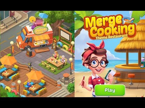 Video guide by Play Games: Merge Cooking:Theme Restaurant Level 1-4 #mergecookingthemerestaurant