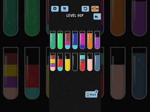 Video guide by HelpingHand: Color Sort! Level 907 #colorsort