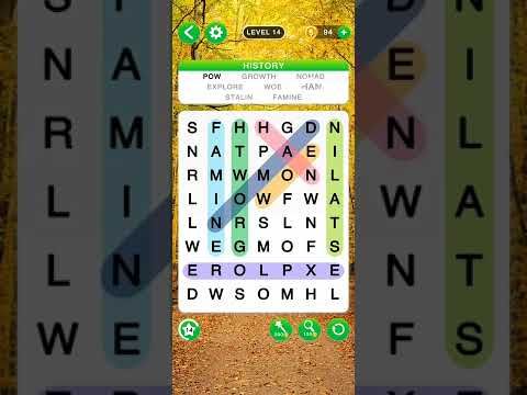 Video guide by Gamer World: Word Search Level 14 #wordsearch