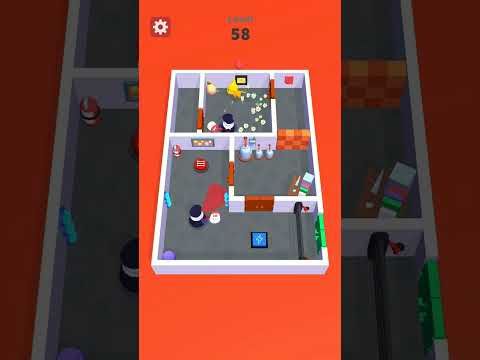 Video guide by Max gaming: Cat Escape! Level 58 #catescape
