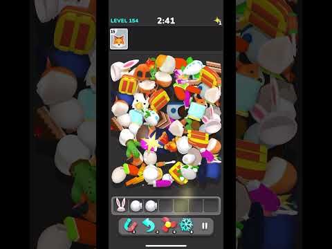 Video guide by JACQ’s World of Games: Triple Match 3D Level 154 #triplematch3d