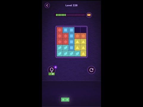 Video guide by Block Puzzle: Block Puzzle Level 228 #blockpuzzle