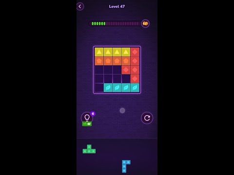 Video guide by Block Puzzle: Block Puzzle Level 47 #blockpuzzle