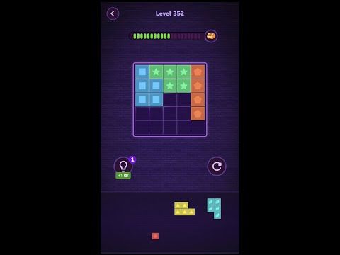 Video guide by Block Puzzle: Block Puzzle Level 352 #blockpuzzle