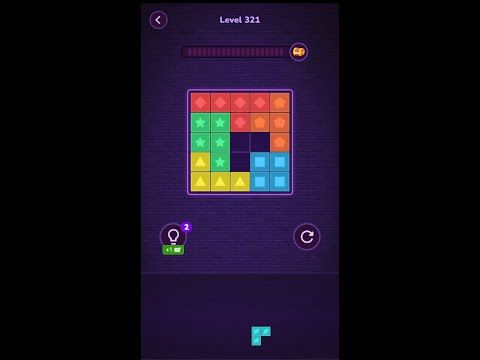 Video guide by Block Puzzle: Block Puzzle Level 321 #blockpuzzle
