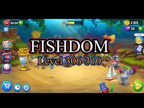 Video guide by Richard Dasigan: Fishdom Level 306 #fishdom