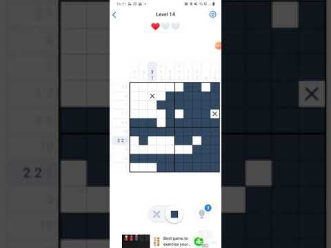 Video guide by Great Games JS: Nonogram Level 14 #nonogram
