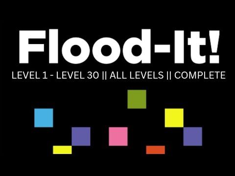 Video guide by Random Things: Flood-It! Level 1 #floodit