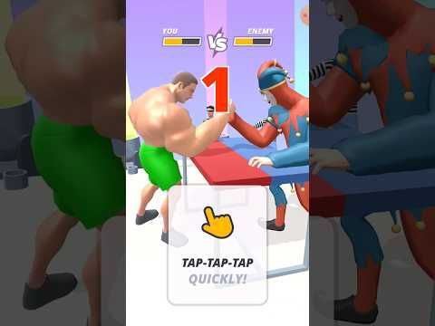 Video guide by Gaming shorts: Muscle Run Level 6 #musclerun